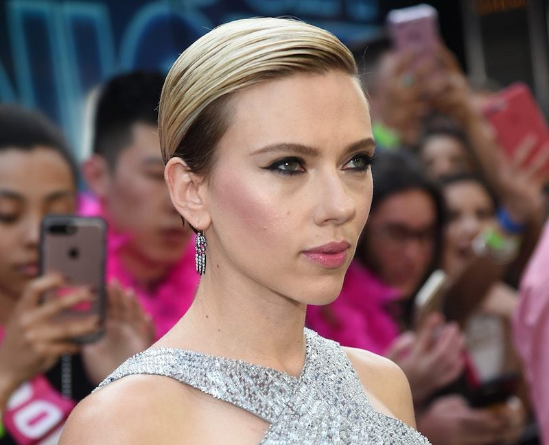 Actress Scarlett Johansson attends New York Premiere of Sony's ROUGH NIGHT