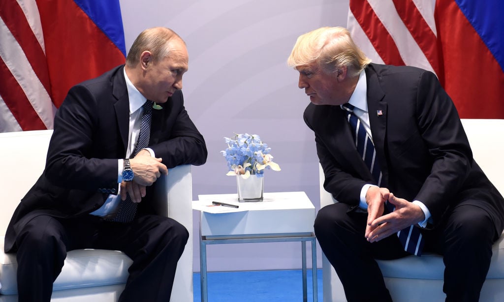 Putin and Trump at the G20 Summit Putin and Trump at the G20 Summit