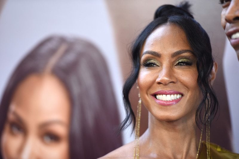 Actress Jada Pinkett Smith arrives for the premiere of "Girls Trip,