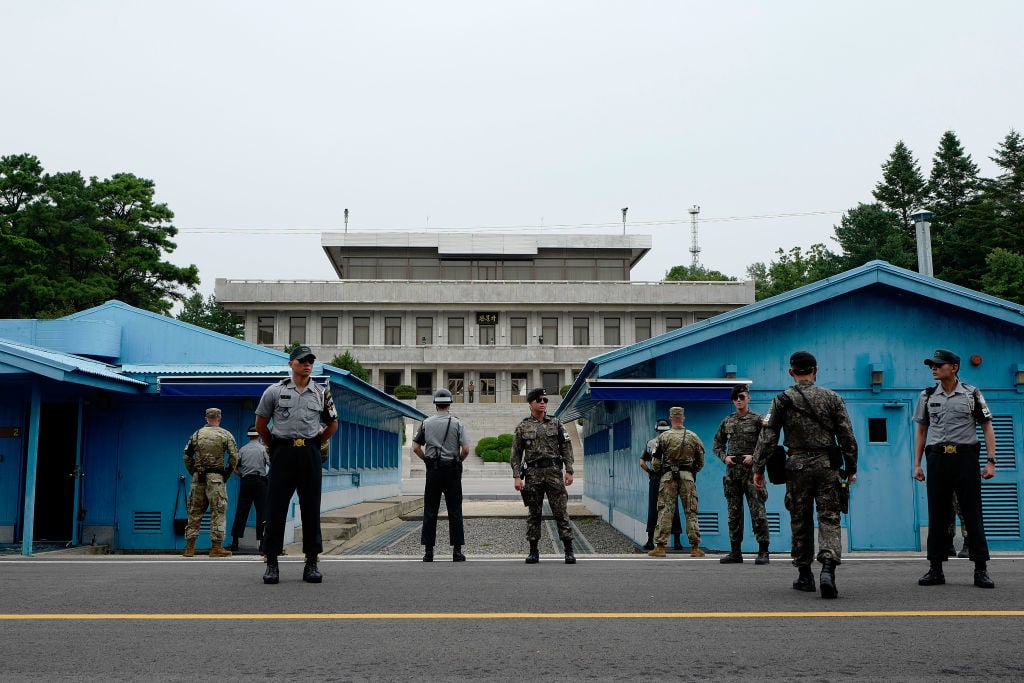 A ceremony marking the 64th anniversary of the Korean War Armistice on July 27, 2017 in Seoul, South Korea. A ceremony marking the 64th anniversary of the Korean War Armistice on July 27, 2017 in Seoul, South Korea.
