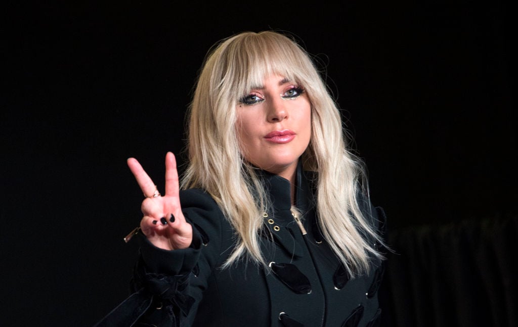 Lady Gaga at press event