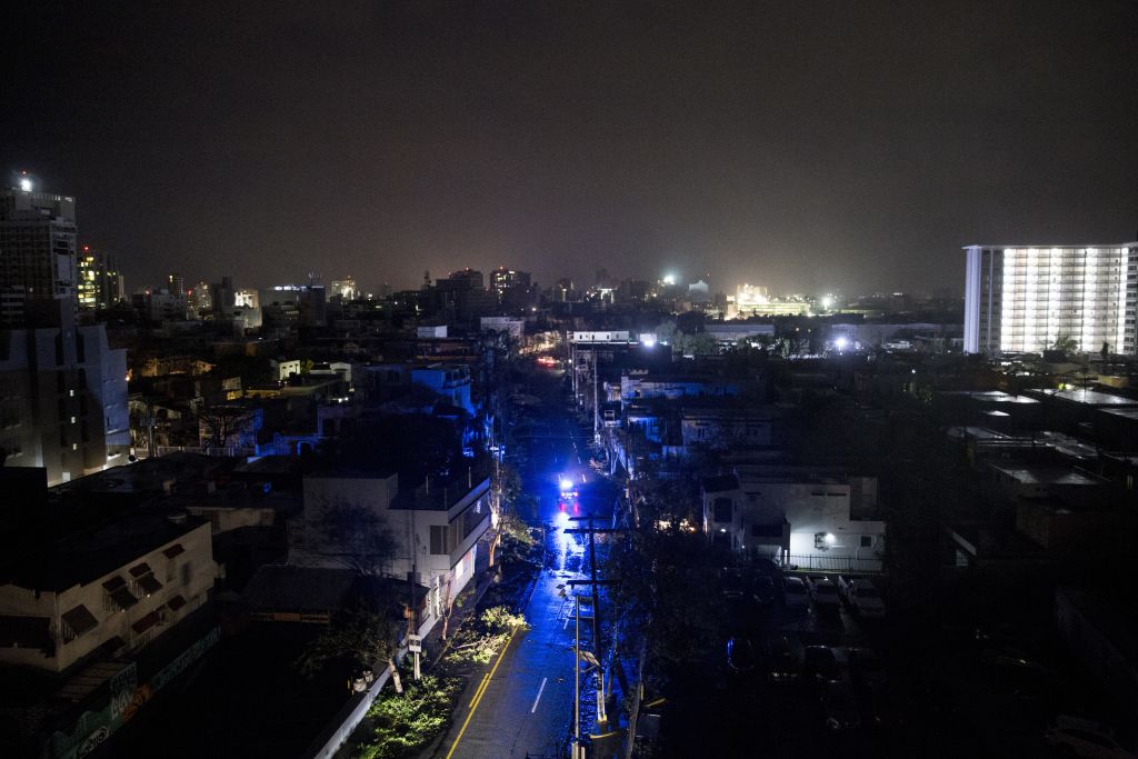 San Juan without power San Juan without power