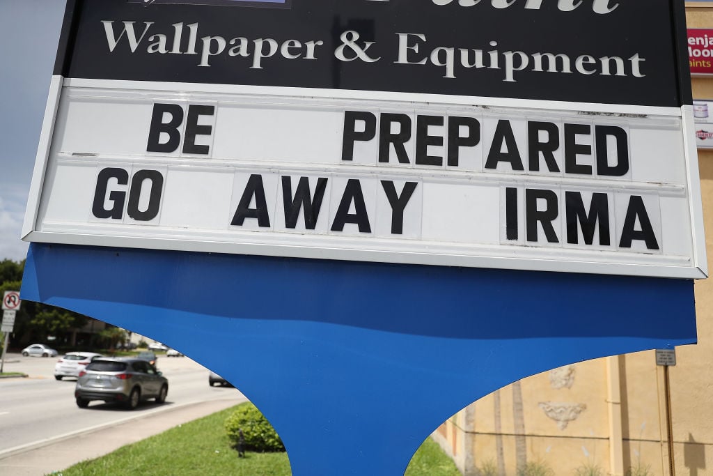 Florida residents await Hurricane Irma Florida residents await Irma