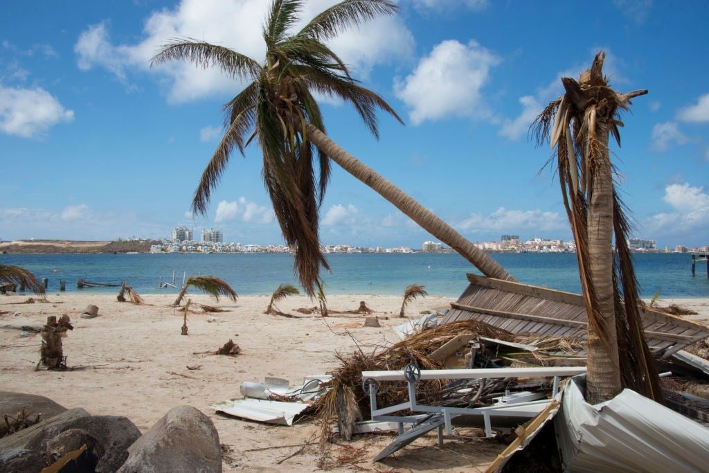 Hurricane Irma Hits Nettle Beach Bay