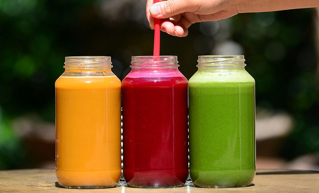 Freshly made juices