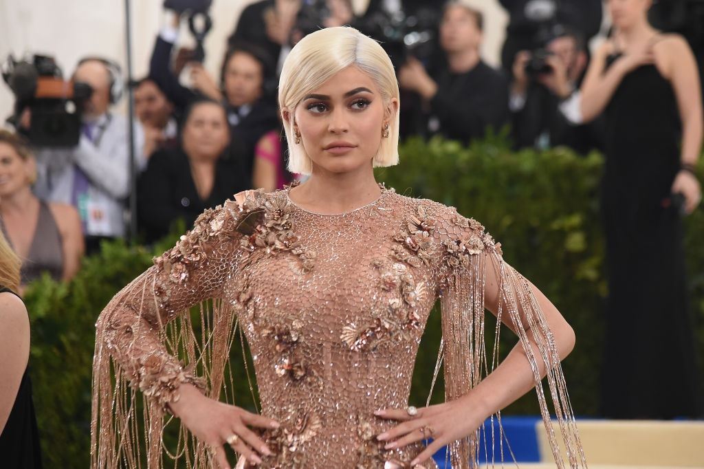 Kylie Jenner attends a gala at the Metropolitan Museum of Art