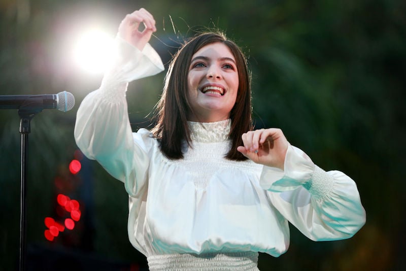 Singer Lorde performs during the iHeartRadio Secret Sessions by AT&T at the magical Houdini Estate on August 29, 2017 in Los Angeles, California. Singer Lorde performs during the iHeartRadio Secret Sessions by AT&T at the magical Houdini Estate on August 29, 2017 in Los Angeles, California.