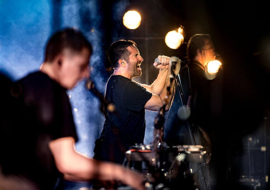 Nine Inch Nails Perform The Band Nine Inch Nails