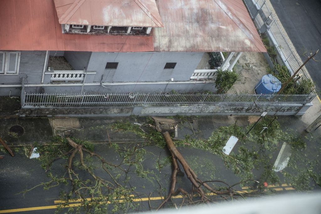 Hurricane Maria causes damage in Puerto Rico Maria causes damage in Puerto Rico
