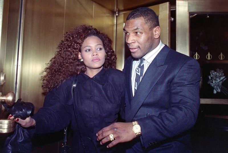 Mike Tyson and Robin Givens Mike Tyson and Robin Givens