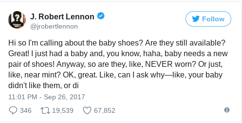 baby shoes tweet tweet about baby shoes