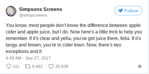 tweet about cider tweet about cider