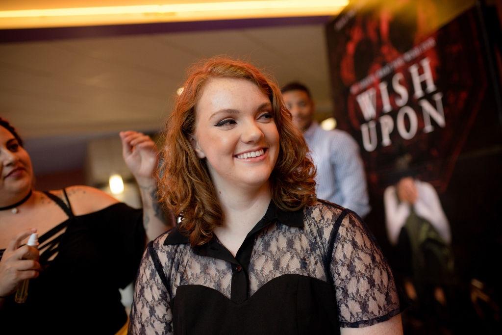 Actress Shannon Purser attends “Wish Upon” screening Actress Shannon Purser