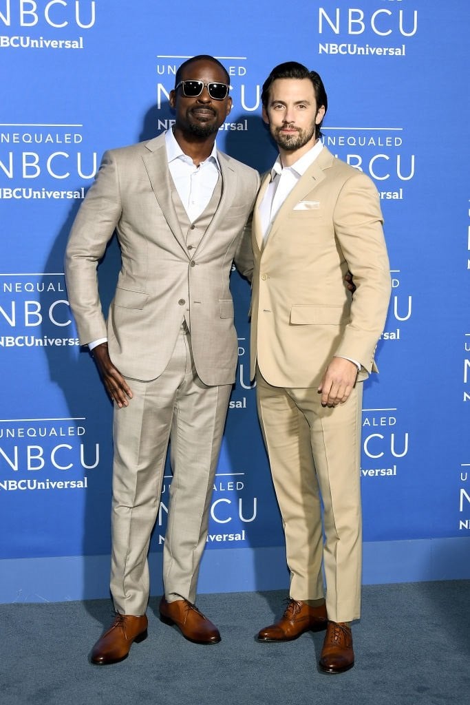 Sterling K. Brown and Milo Ventimiglia at Radio City Music Hall Sterling K. Brown and Milo Ventimiglia