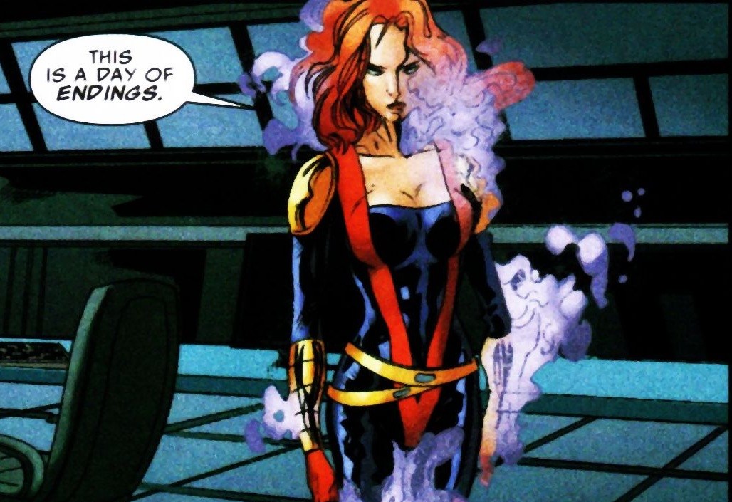 Amelia Voght stands in a conference room in a suit and looks ahead in a Marvels comics issue Amelia Voght stands in a conference room in a suit and looks ahead in a Marvels comics issue