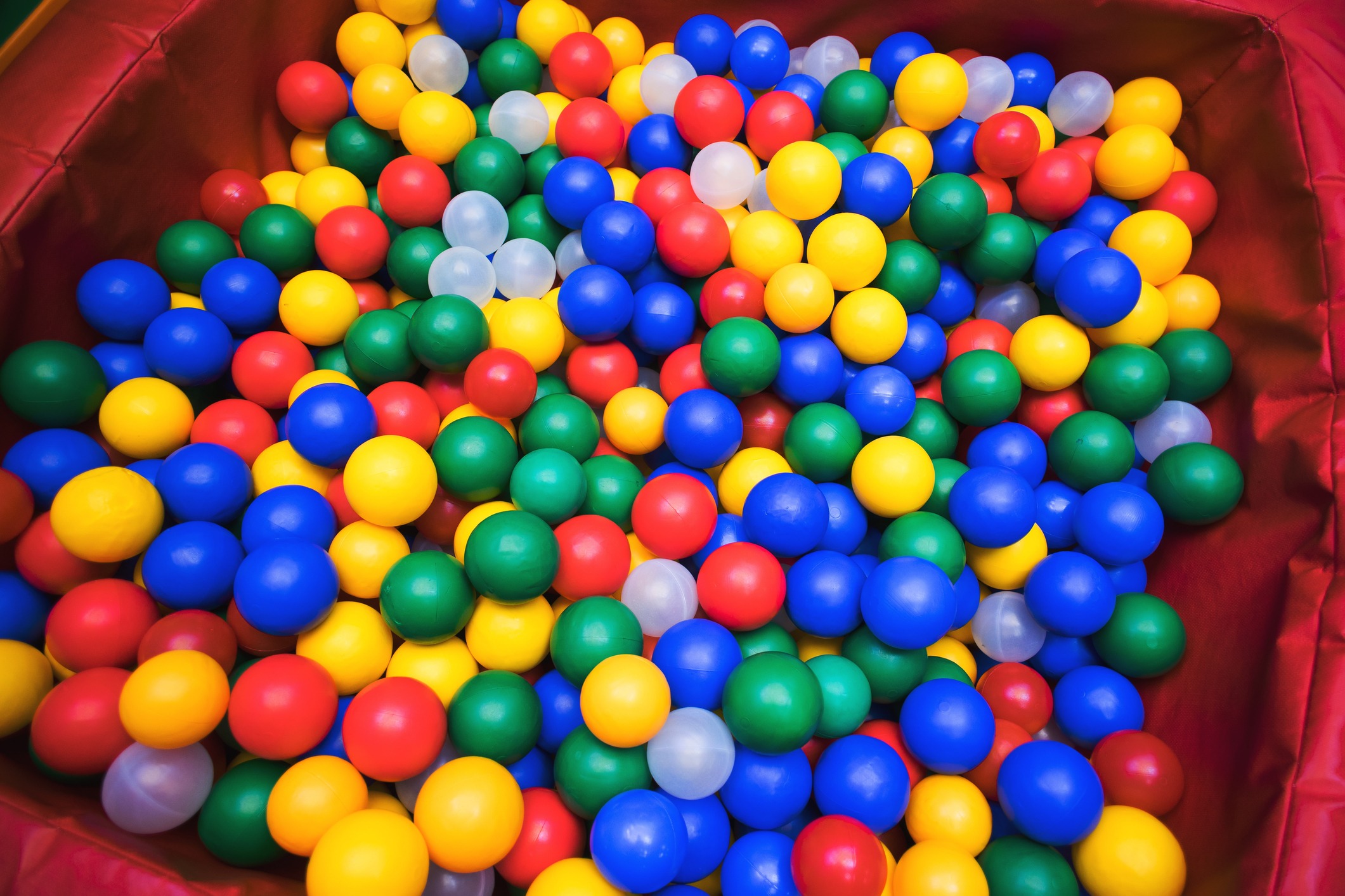Colorful ball pit