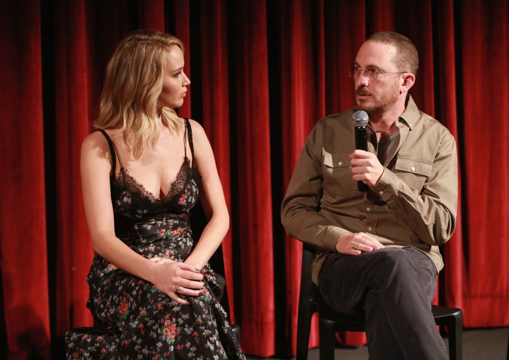 Jennifer Lawrence y Darren Aronofsky