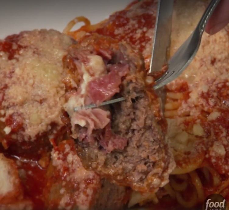 DDD stuffed meatballs
