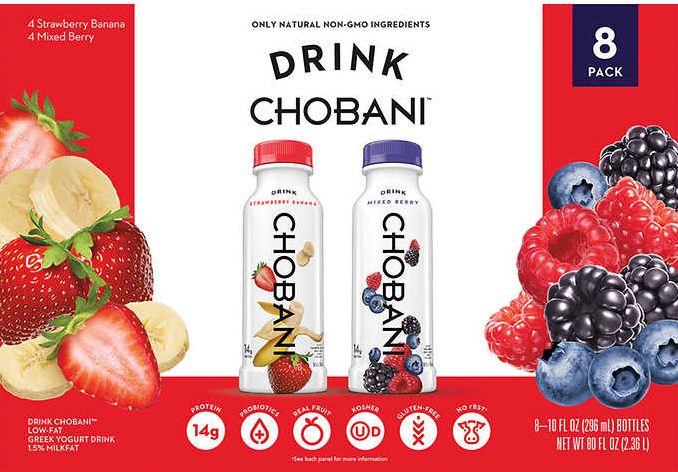 Chobani drinkable yogurt