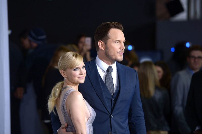 Anna Faris and Chris Pratt in 2016