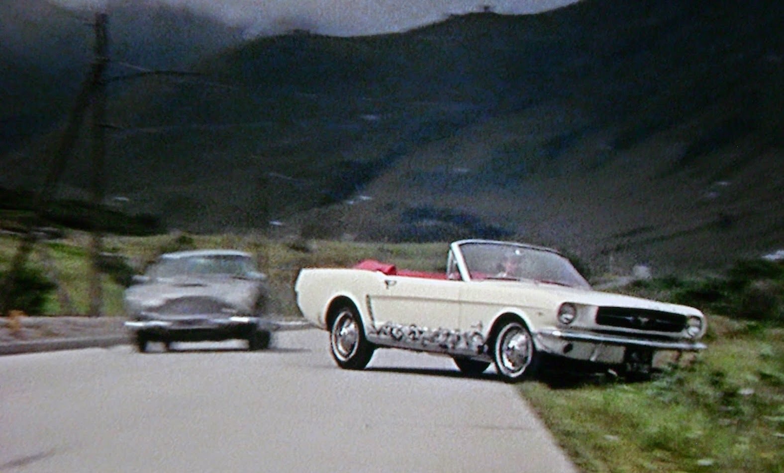 Goldfinger car chase