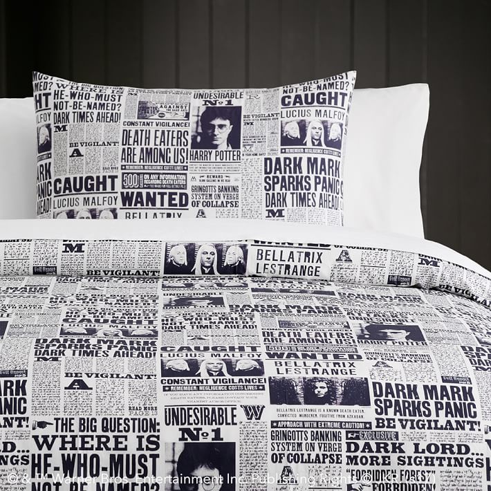 daily prophet duvet cover
