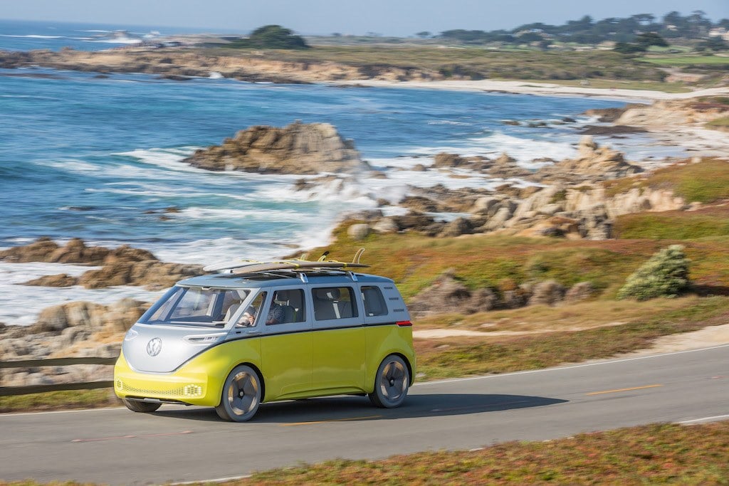 2017 Volkswagen I.D. Buzz concept