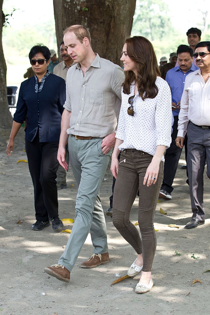 Kate Middleton on Indian game drive