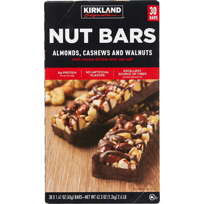 Kirkland's signature nut bars