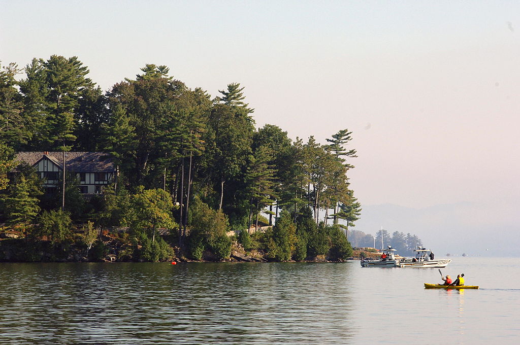 Lake George in New York