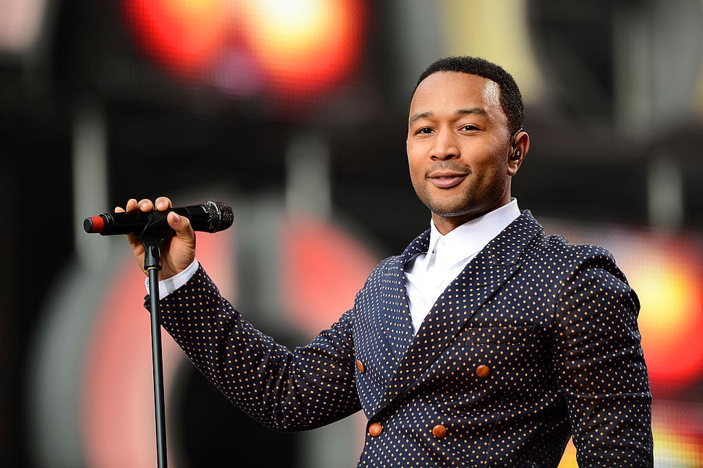John Legend performs on stage in 2013 John Legend performs on stage in 2013