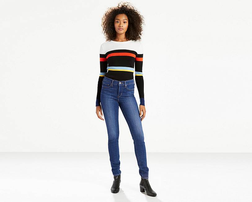 Levi's shaping jeans
