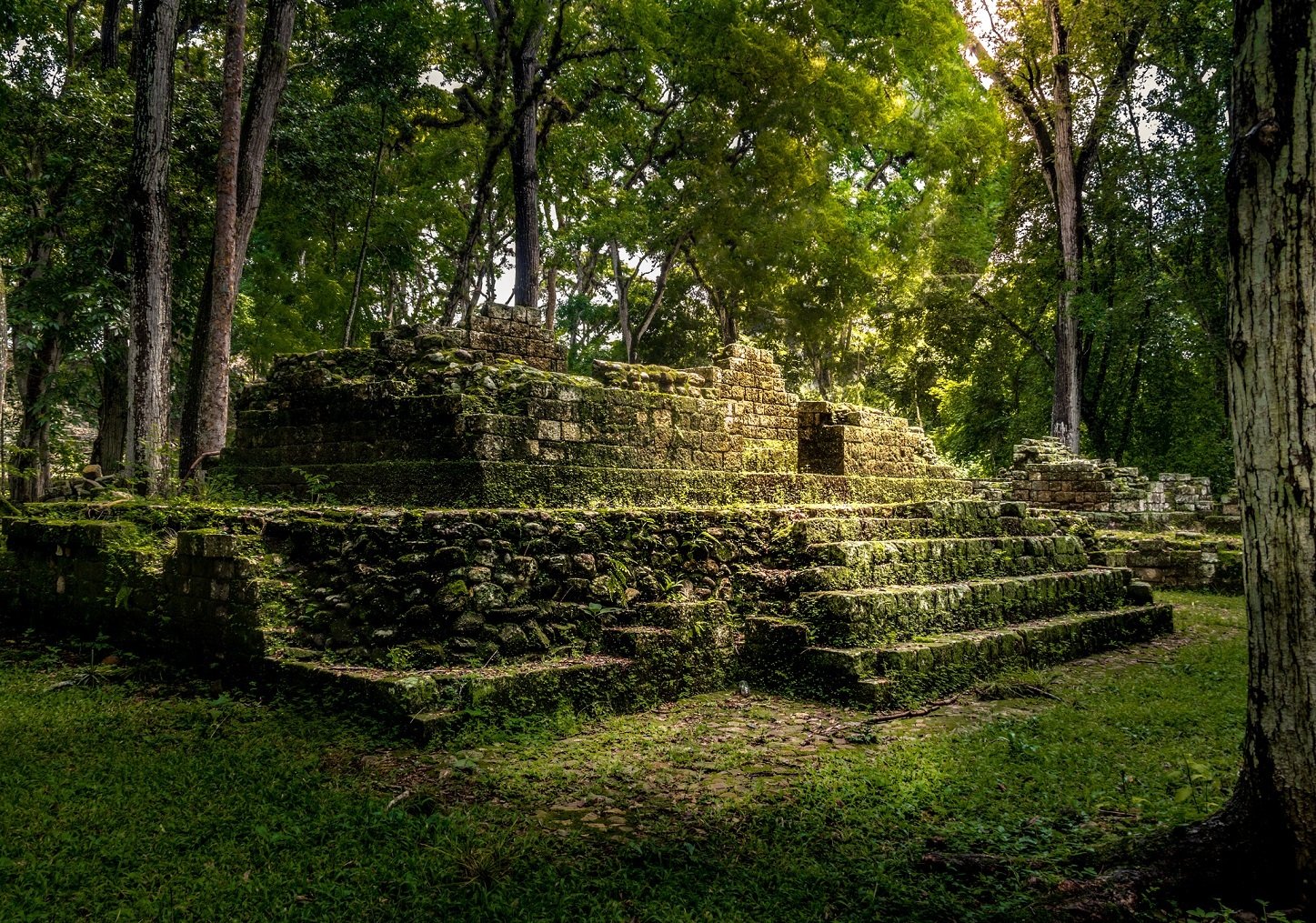 Mayan ruins in Honduras