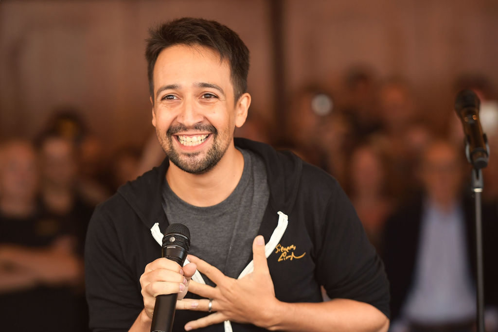 Lin-Manuel Miranda on August 16, 2017