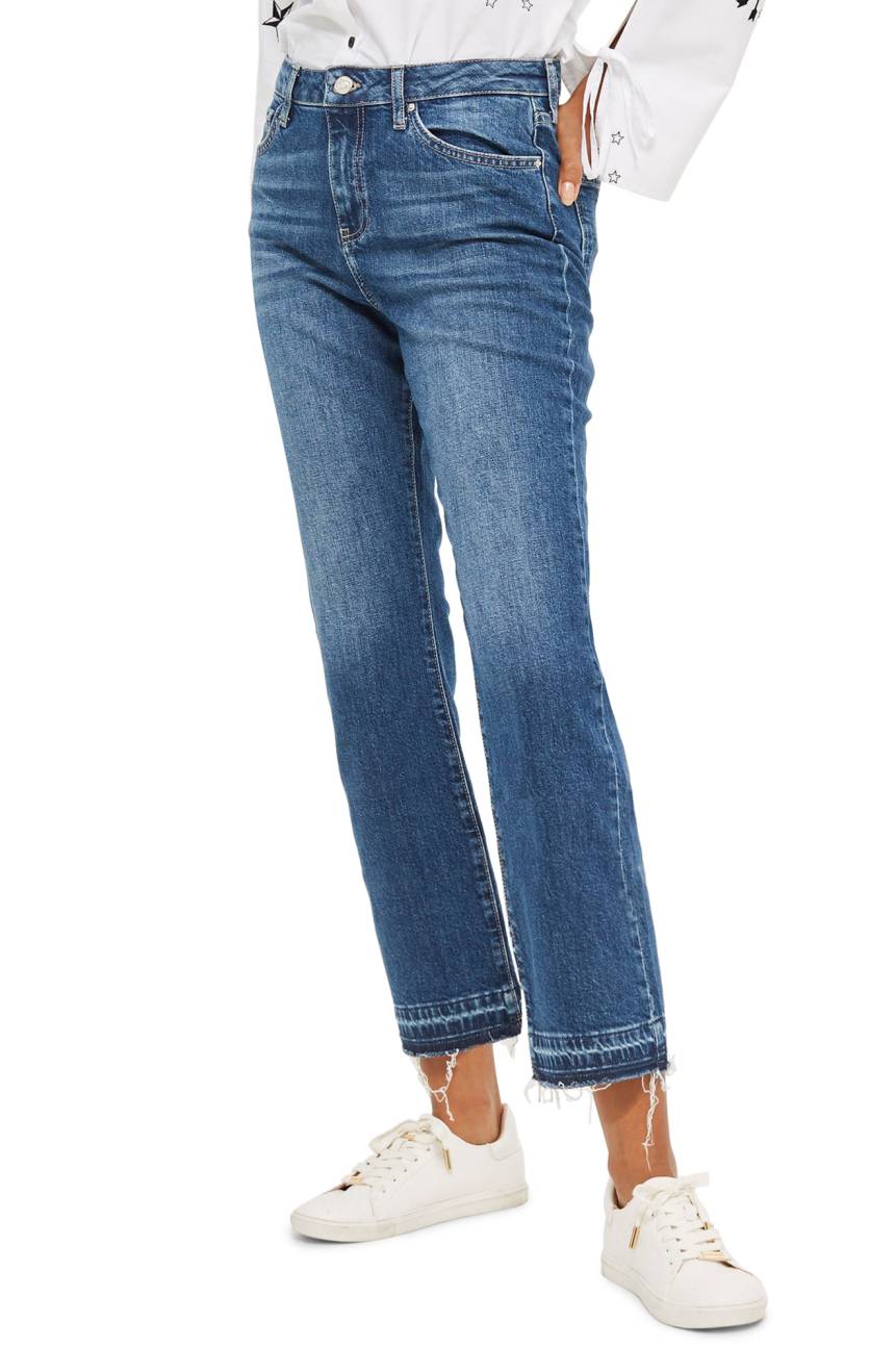 Release hem topshop jeans