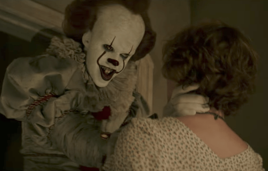 The new version of Pennywise in It. Pennywise in It