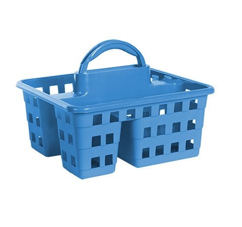 Plastic storage caddy