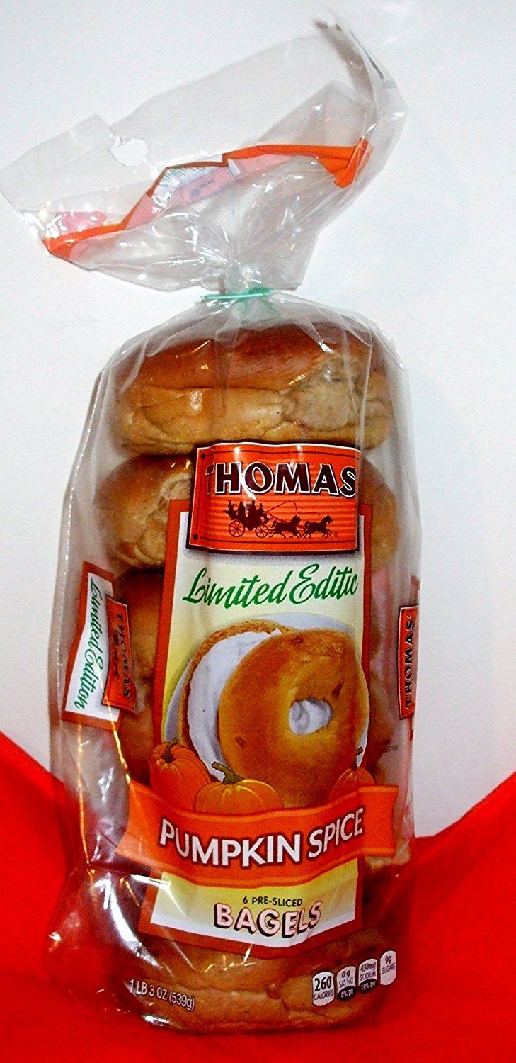 Pumpkin Spice Bagels