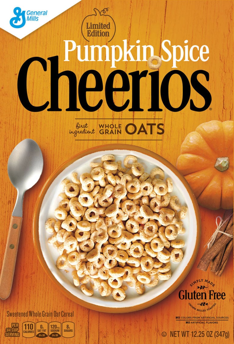 Pumpkin spice cheerios