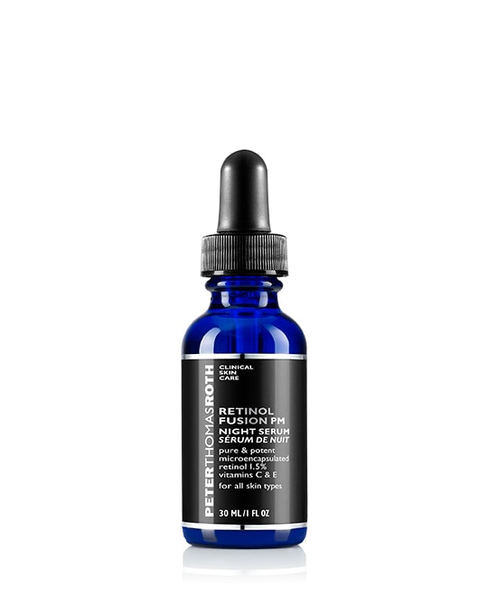 PM night serum with retinol