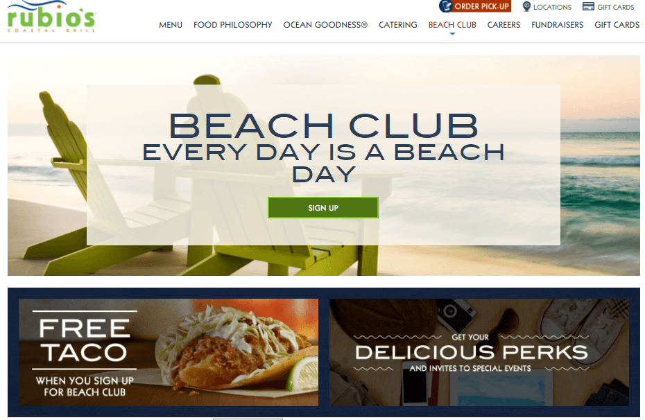 Rubio's grill rewards
