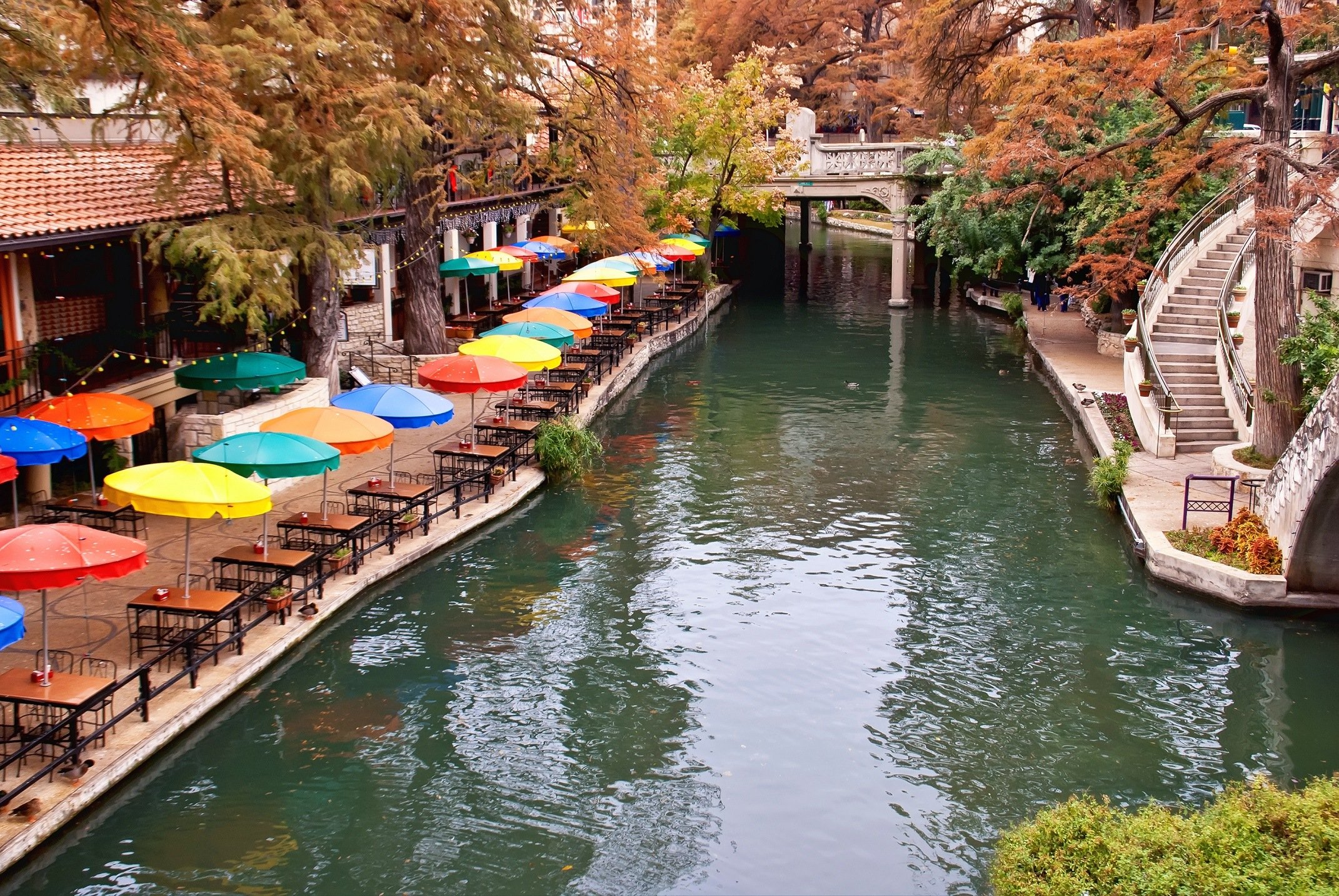 Historic River Walk in San Antonio