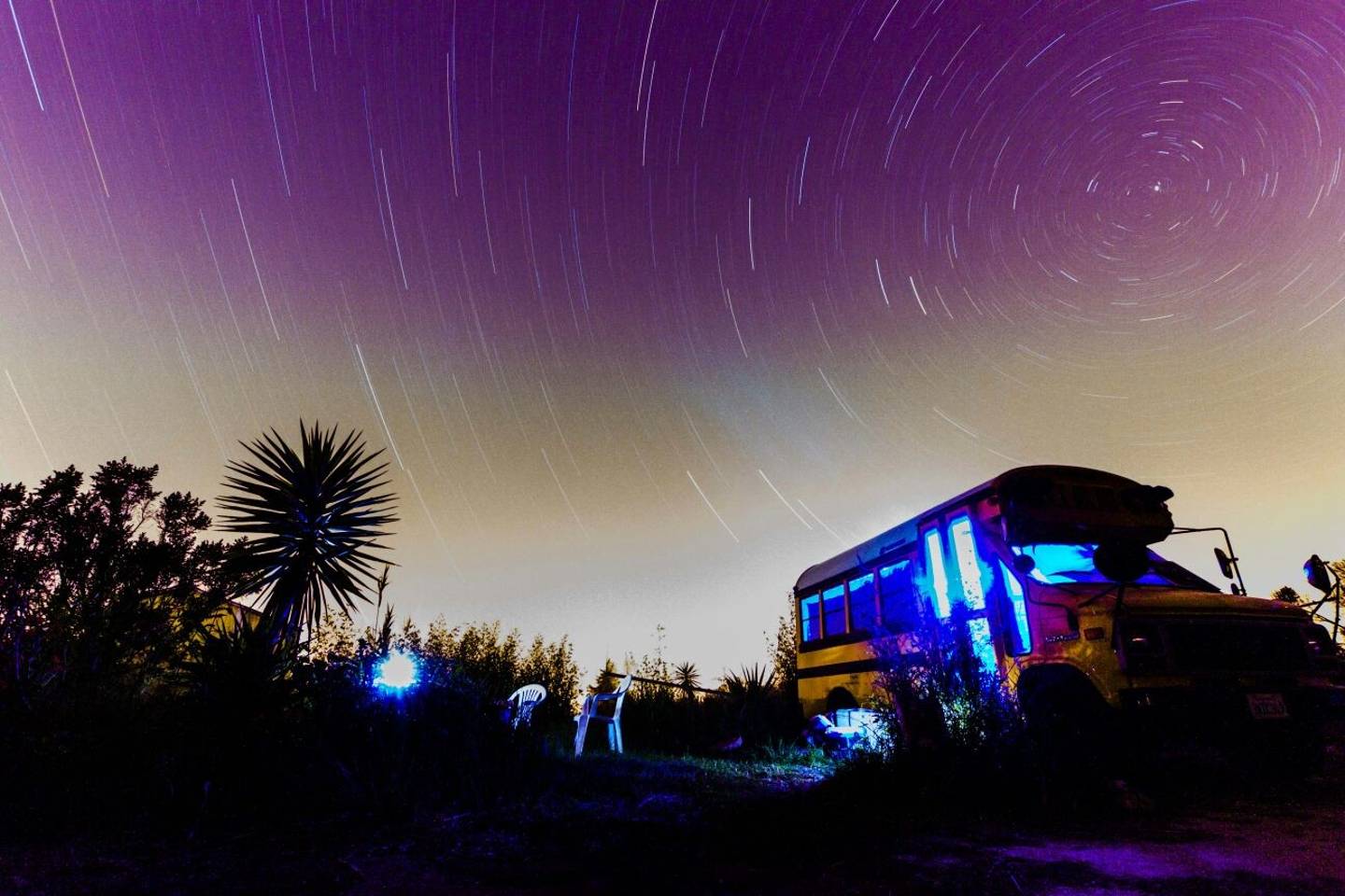 School bus airbnb