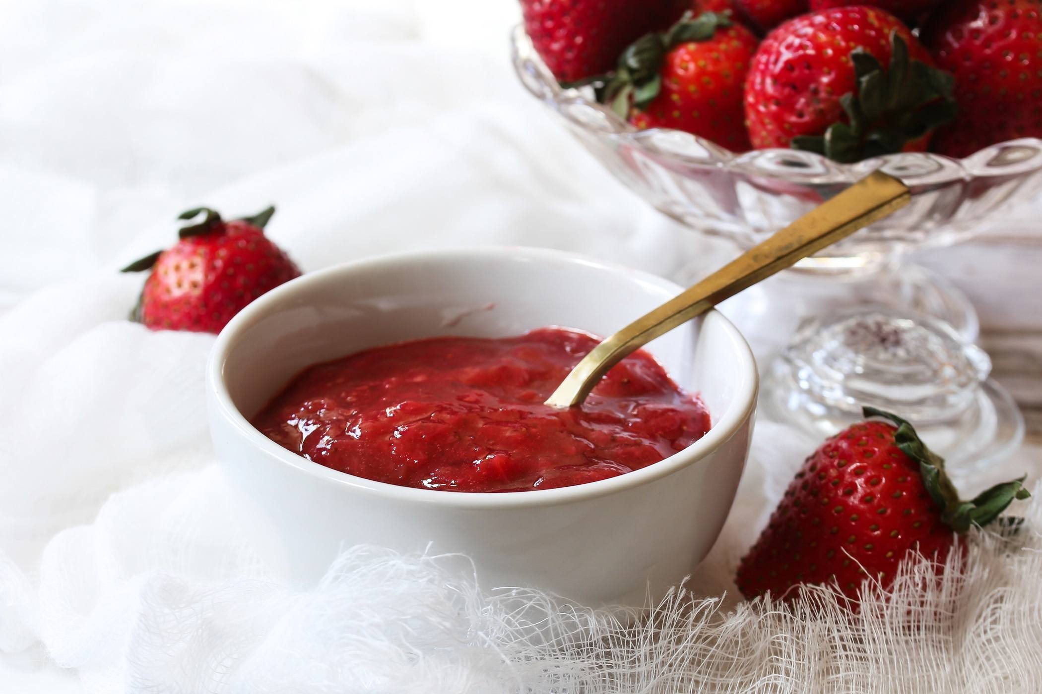 strawberry compote