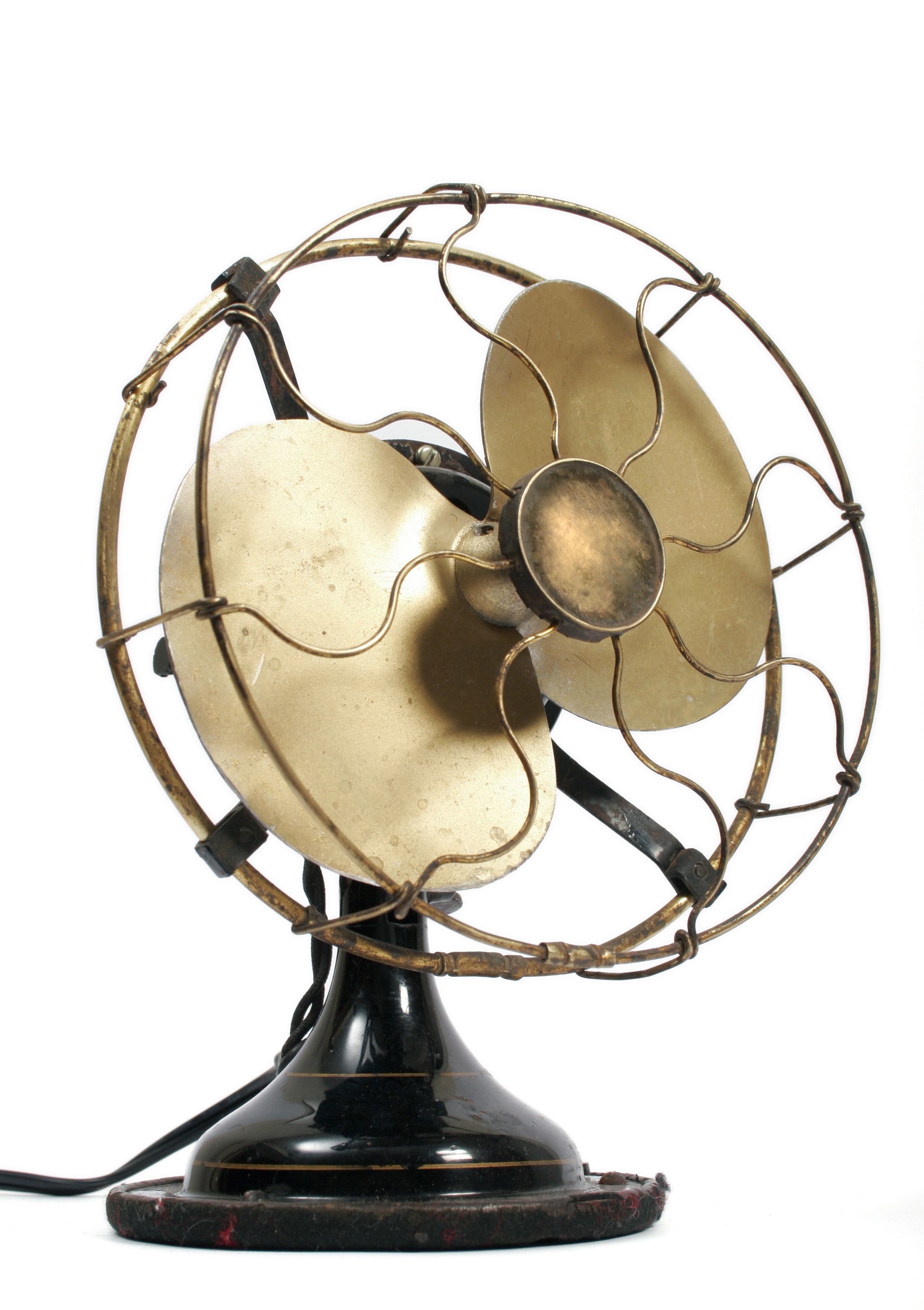 old antique fan
