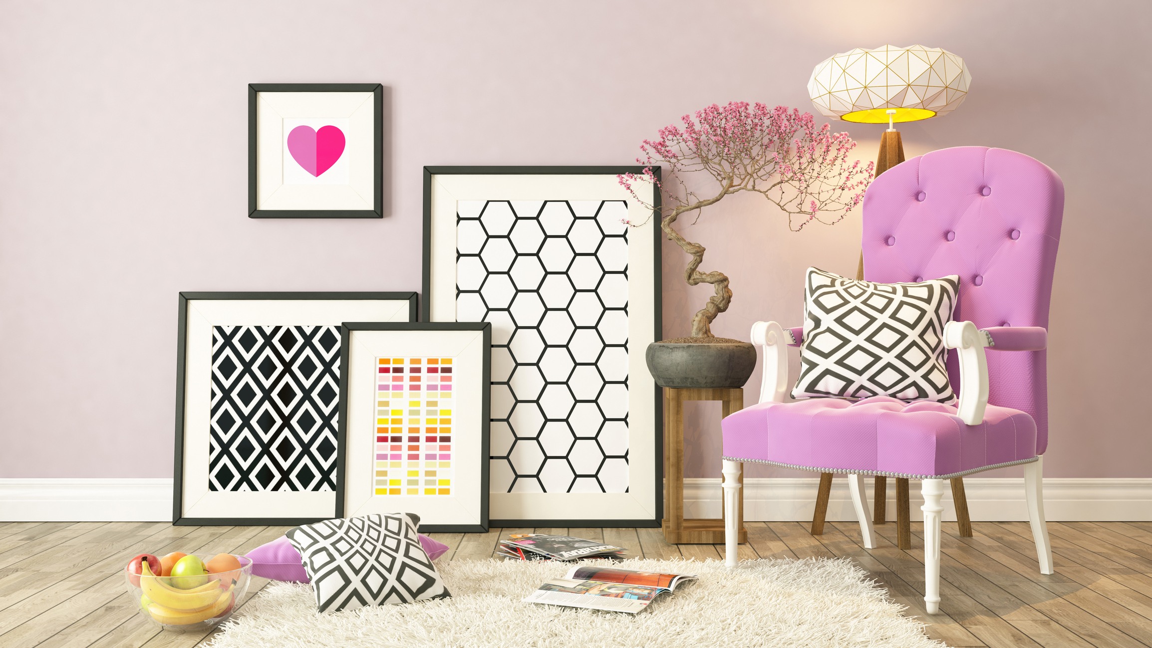 Gallery art wall