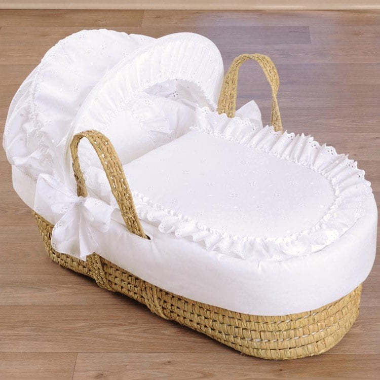 Wicker moses basket