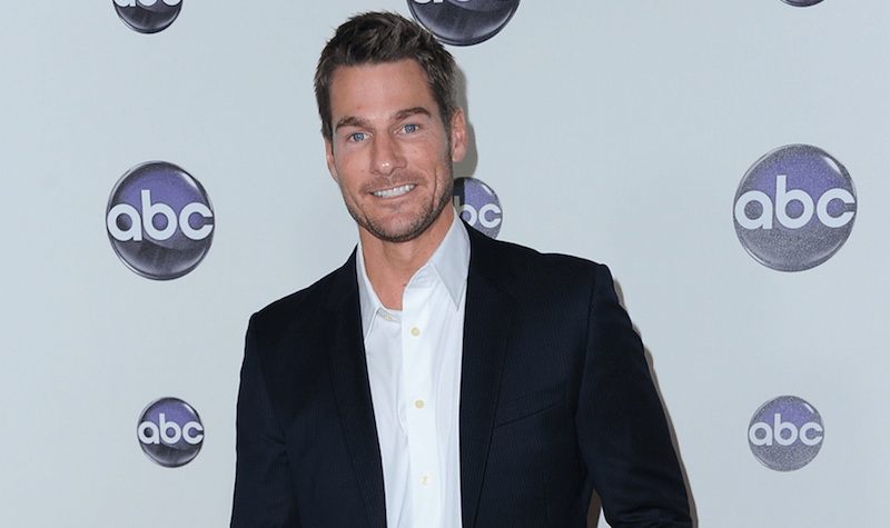 Brad Womack smiling while wearing a black suit on an ABC red carpet. Brad Womack smiling while wearing a black suit on an ABC red carpet.