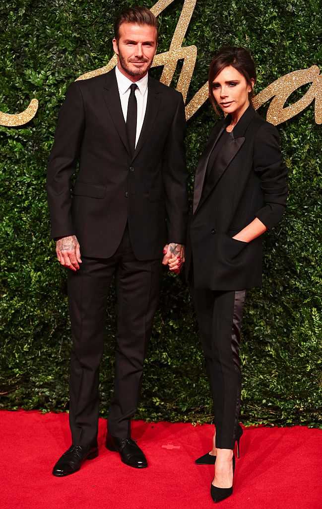 David Beckham Victoria Beckham