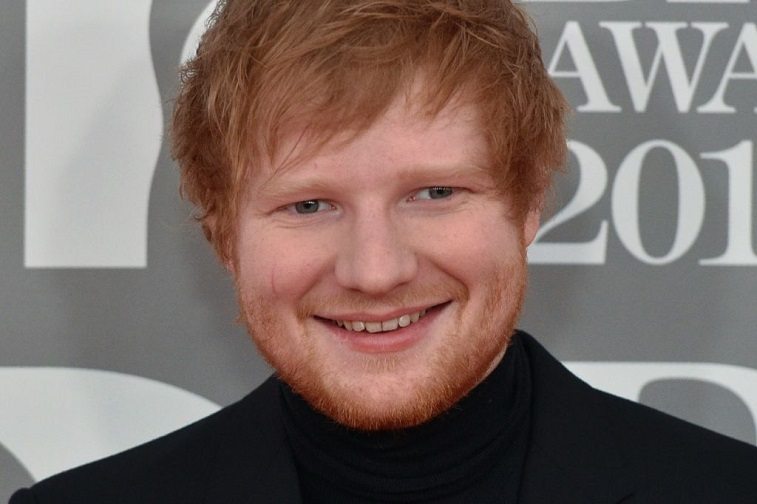Singer Ed Sheeran